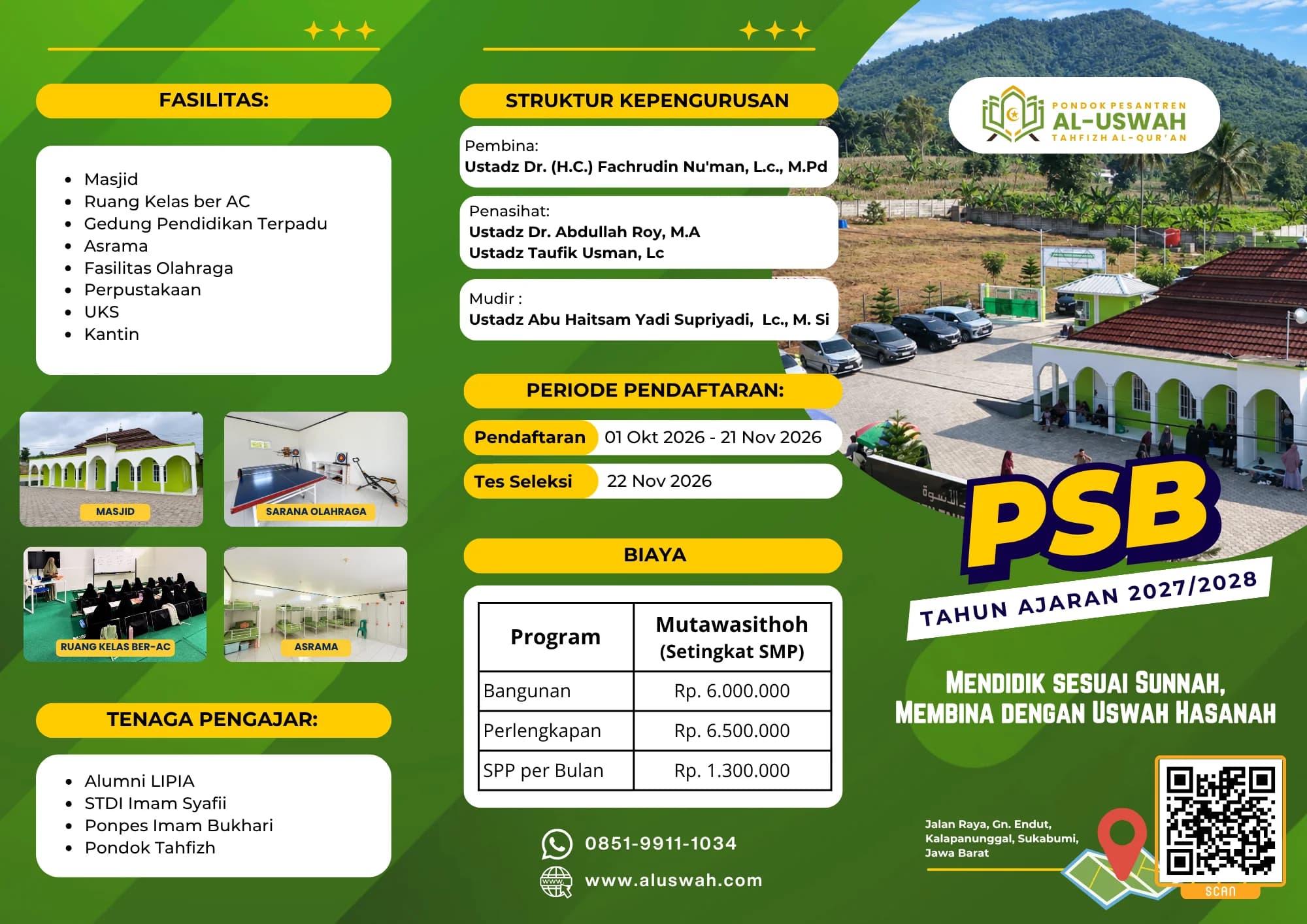 Brosur PSB Al-Uswah